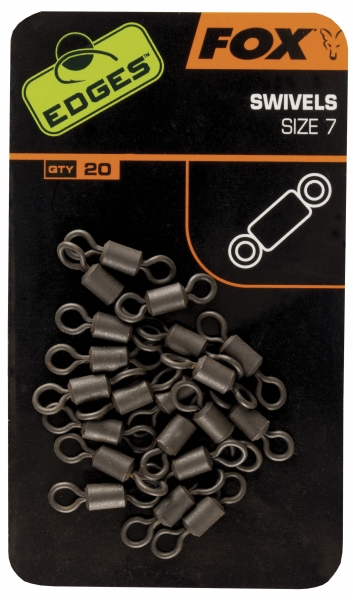 Fox Edges Swivels Maat 7