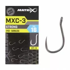 Matrix MXC-3 Barbless Eyed PTFE #12