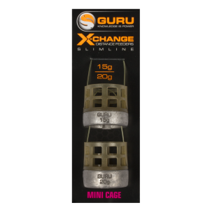 Guru Slimline X-Change Distance Feeder Mini 15gr + 20gr