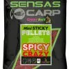 SENSAS Mini Sticky Pellets 2mm Spicy Crazy 700gr