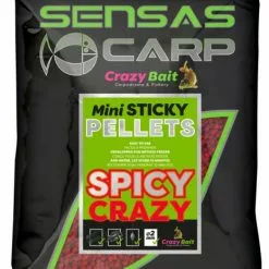 SENSAS Mini Sticky Pellets 2mm Spicy Crazy 700gr