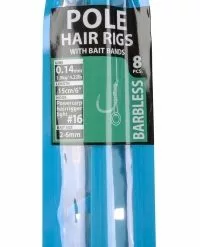 Cresta POLE HAIR RIGS + BAITBAND #18-0,12MM BL
