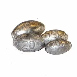 Arca Bifa Lemer Ovaal Lood Doorboord -2,5 GRAM