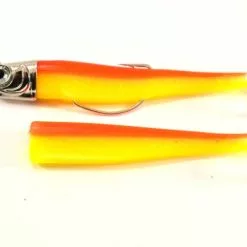GT-Bio Roller Shad 125 Combo 23gr + 1 Body (Orange Yellow UV)