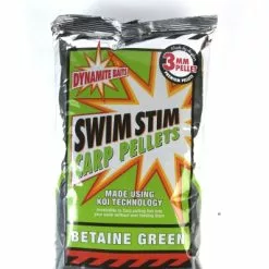 DYNAMITE BAITS Swim Stim Carp Pellets 2mm Betaine Green
