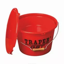Traper Voeremmer 13 Ltr + Aasbak En Deksel