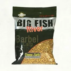 DYNAMITE BAITS Big Fish River Feed Pellets 4/6/8mm Cheese & Garlic