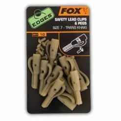 Fox Safety Lead Clips & Pegs Maat 7