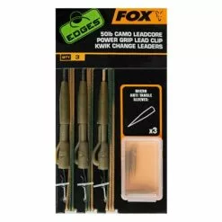 Fox Leadcore Power Grip Lead Clip Kwik Change Leaders