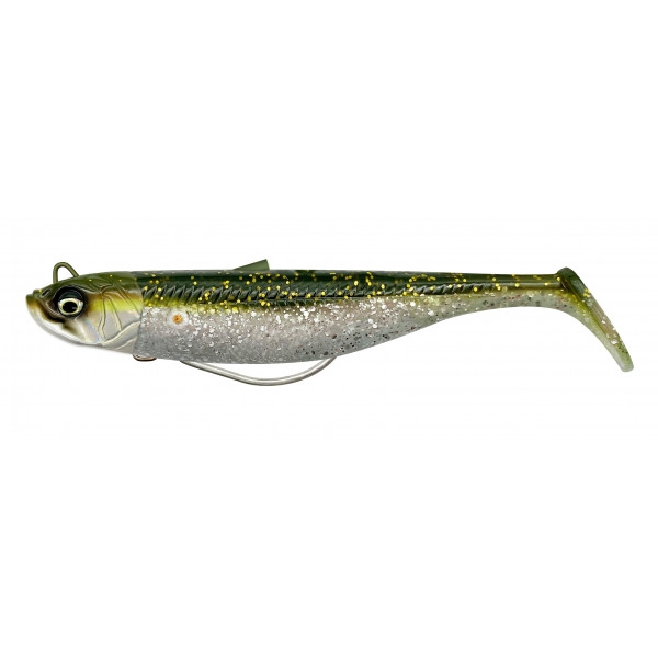 Savage Gear Minnow WL 12.5cm/28gr Sink. Green Silver