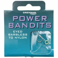 Drennan Power Bandits Eyed Barbless (#14/0.18mm/2.72kg)