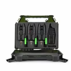 KORUM KBI/R 3-Rod Bite Alarm Presentation Set