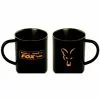 Fox Stainless/Roestvij Stale XL Mug/Mok Zwart 400ml