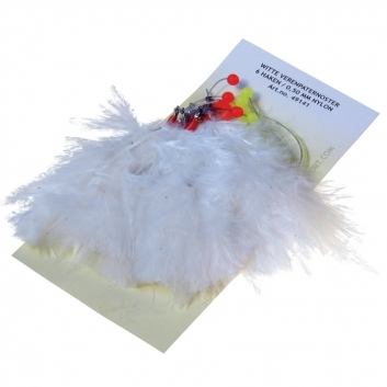 ALBATROS Verenpaternoster 4 Haken Wit