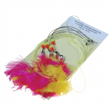 ALBATROS Verenpaternoster 6 Haken Gekleurd