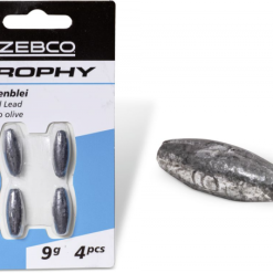 Zebco Trophy Schuiflood 9gr - 4stuks